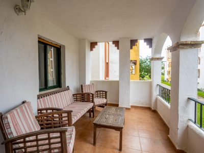 ATLANTERRA. COSTA DON CARLOS. Apartamento de dos dormitorios y terraza