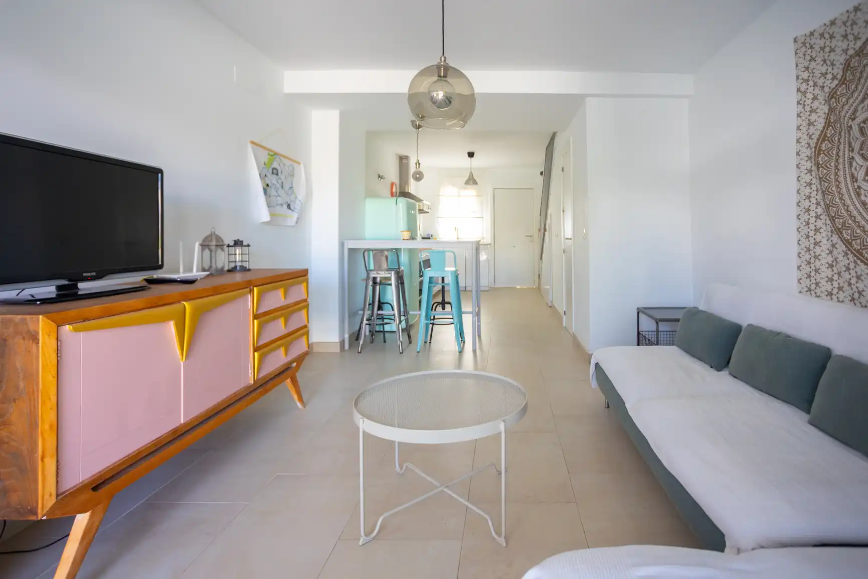 ATLANTERRA OLAS 2. Alojamiento de dos dormitorios. Mascota 12 Apartamento dos habitaciones y terraza en Atlanterras