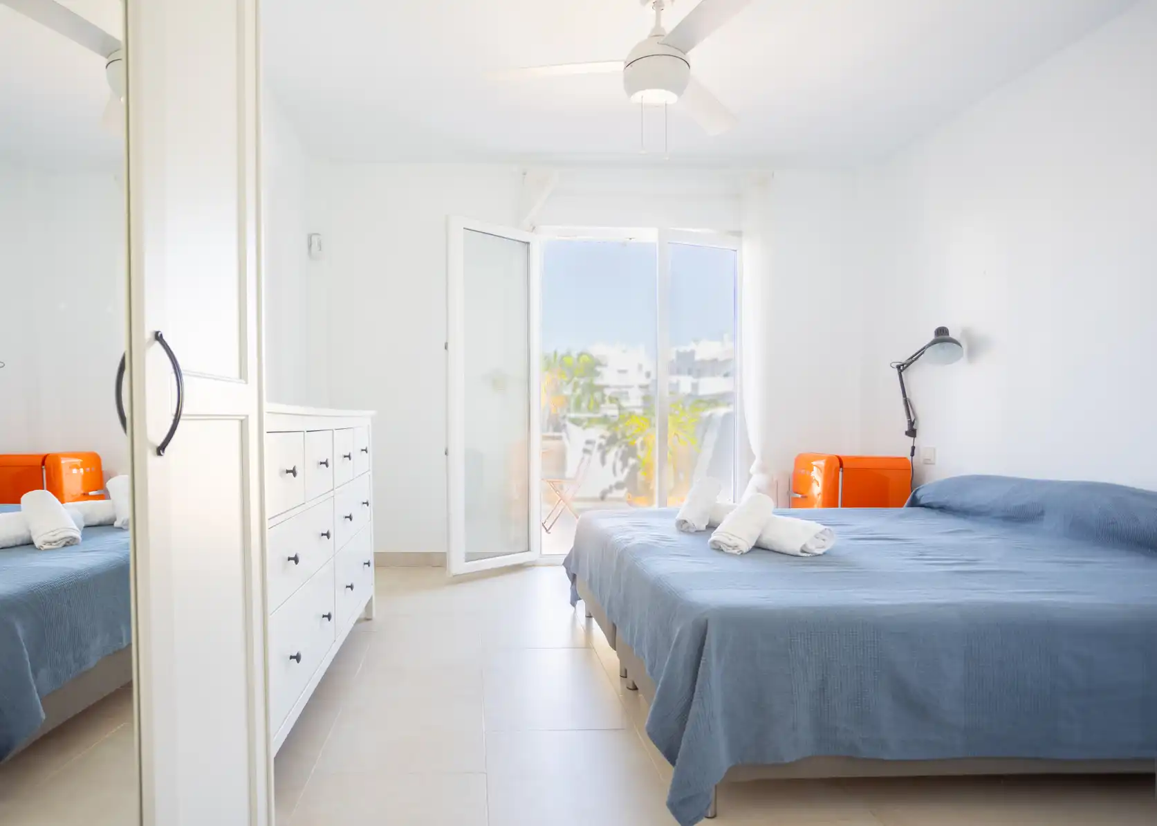 ATLANTERRA OLAS 2. Alojamiento de dos dormitorios. Mascota 20 Apartamento dos habitaciones y terraza en Atlanterras