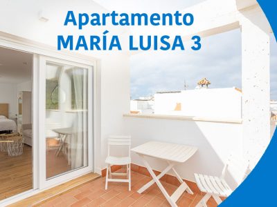 ZAHARA CENTRO. MARÍA LUISA 3. Apartamento para 4 personas con terraza